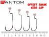 Изображение Крючок Fantom OS-3/0-BC Offset Shank Wide Gap Size: 3/0 уп-ка 10 шт