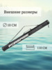 Изображение Тубус жесткий Forsage 110 см (черный)