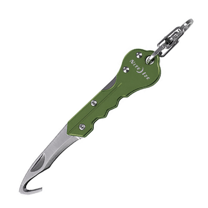 Фотография Карманный инструмент NiteIze DoohicKey Knife Hook - зелен.