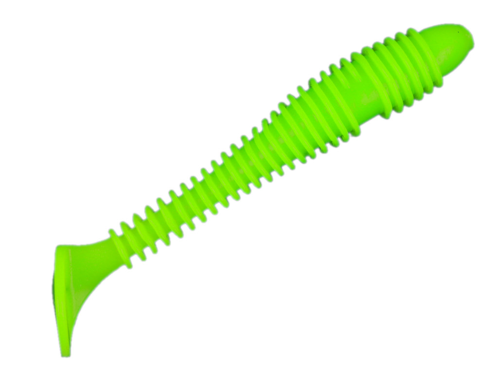 Фотография Приманка Forsage Fat worm 3.4" 8.5 см #002 Chartreuse (5 шт)