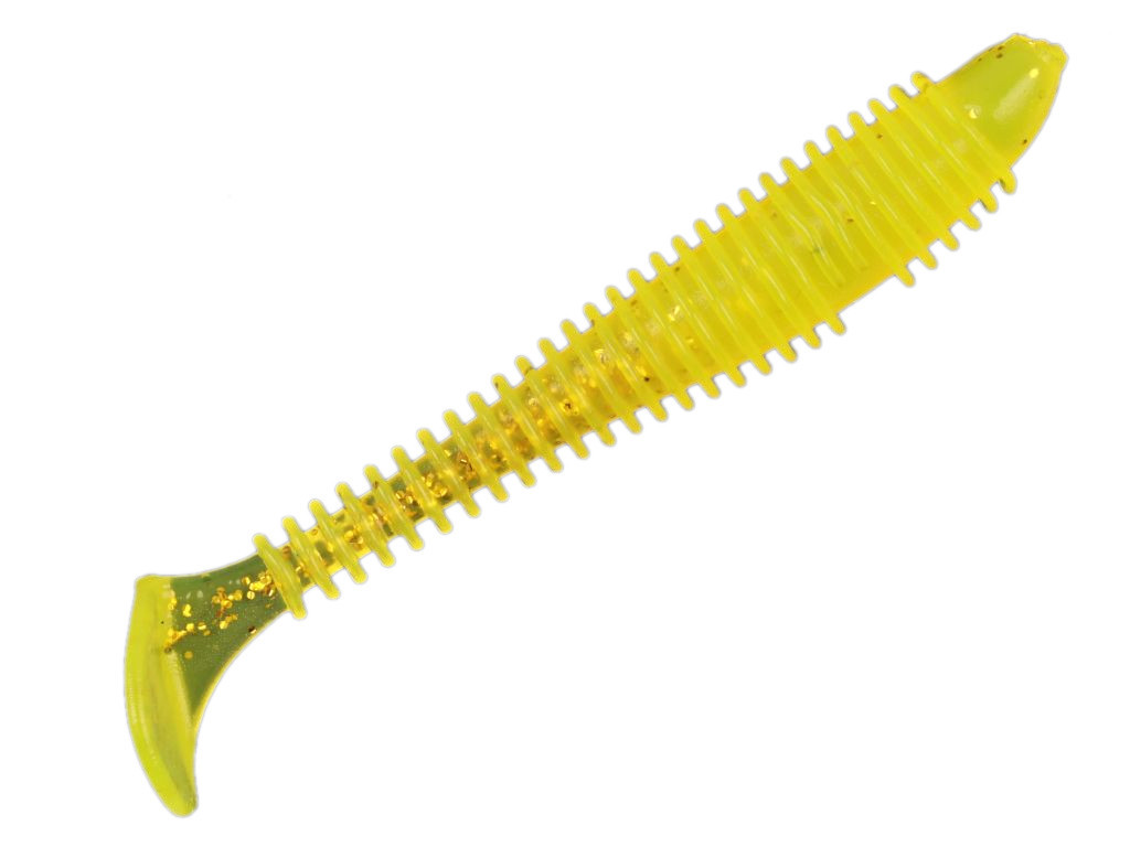 Фотография Приманка Forsage Fat worm 3.4" 8.5 см #007 Lemon gold (5 шт)