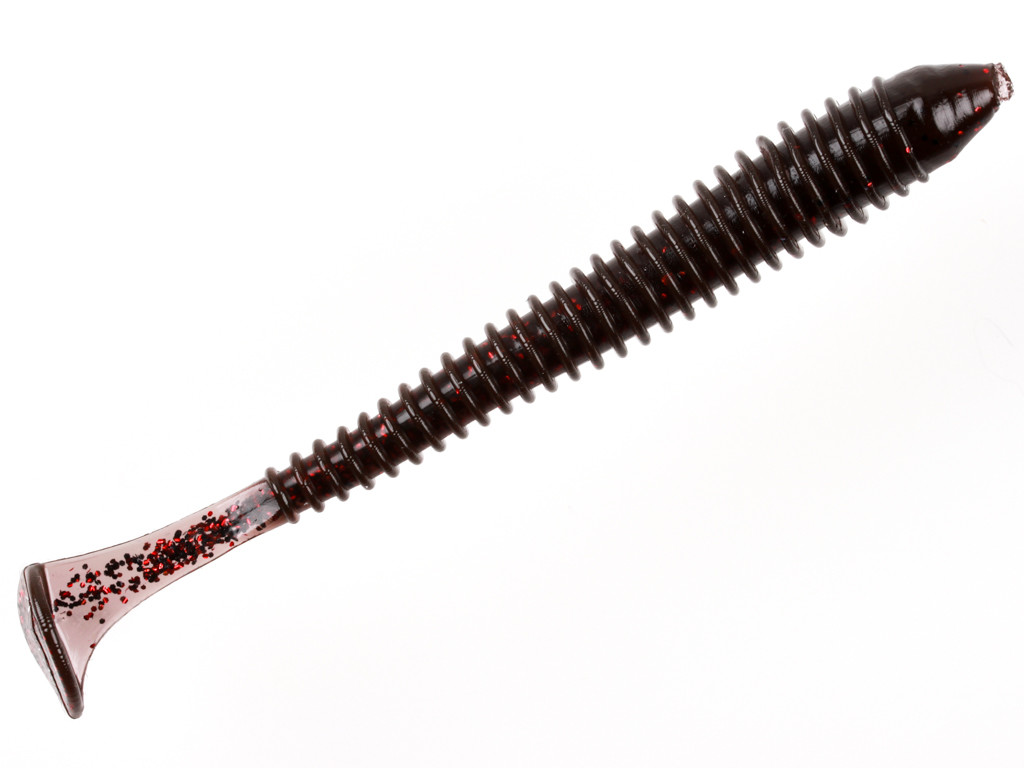 Фотография Приманка Forsage Tasty worm 3.5" 9 см #005 Black flash (7 шт)