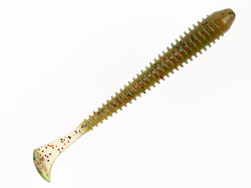 Фотография Приманка Forsage Tasty worm 3.5" 9 см #014 Gr pumpkin black red (7 шт)
