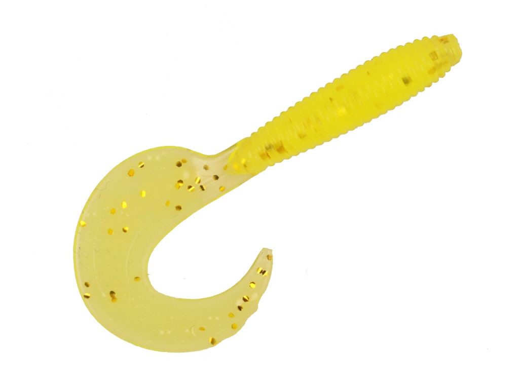 Фотография Приманка Forsage Twister 2.4" 6см #007 Lemon gold (10 шт)