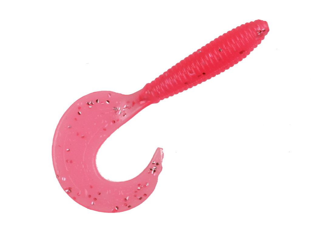 Фотография Приманка Forsage Twister 2.4" 6см #012 Pink flash (10 шт)