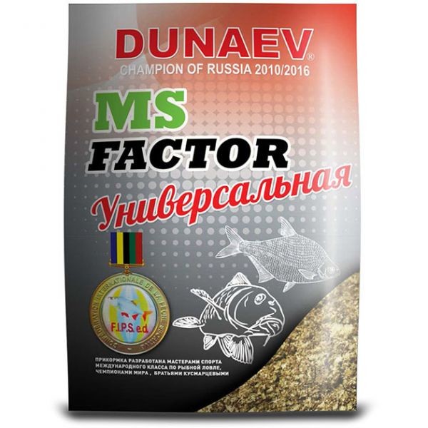 Фотография Прикормка Dunaev MS Factor 1кг Универсальная