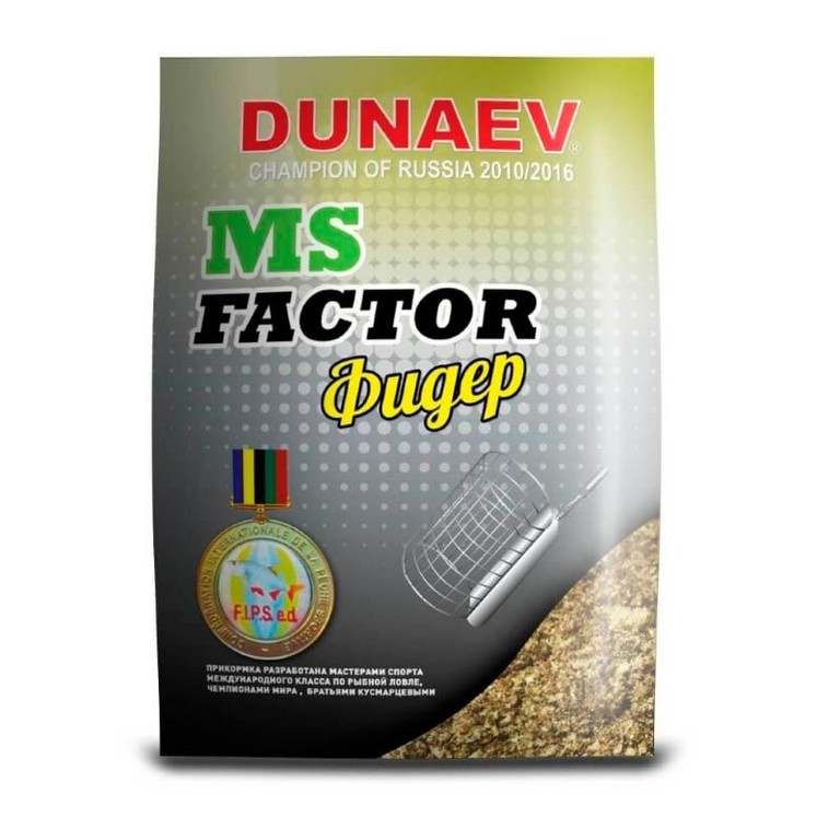 Фотография Прикормка Dunaev MS Factor 1кг Фидер
