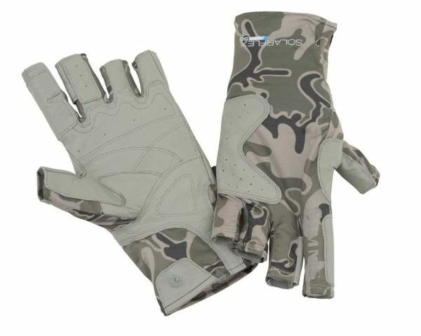 Перчатки Simms Solarflex Guide Glove, Tongass Camo Tumbleweed, L