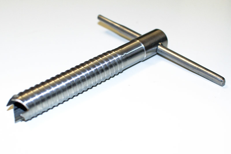 Фотография Ввертыш с подвижной ручкой, нерж.сталь 16*1,5*130 мм