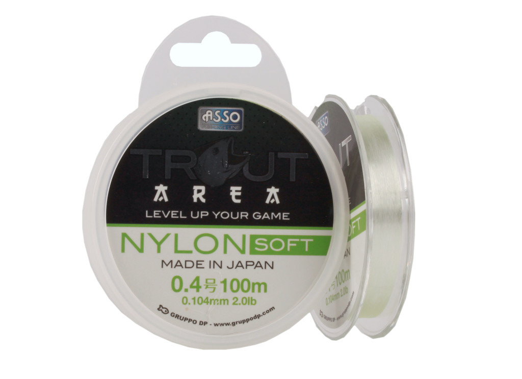 Фотография Леска ASSO Area Nylon Soft Green 0.128mm 100m