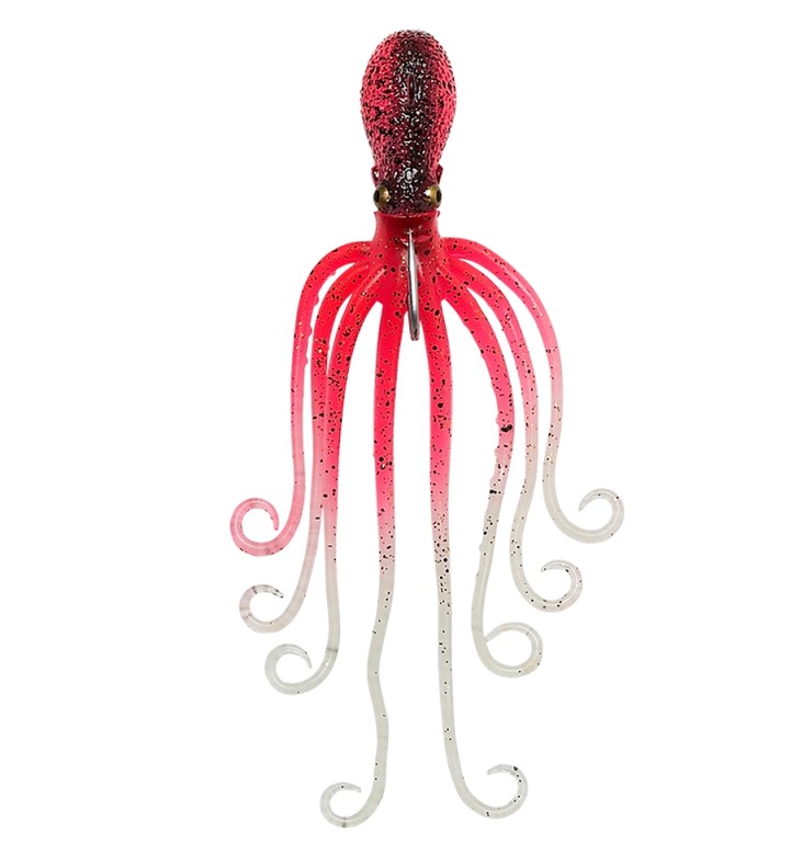 Фотография Приманка SG 3D Octopus 35g 10cm UV Pink Glow