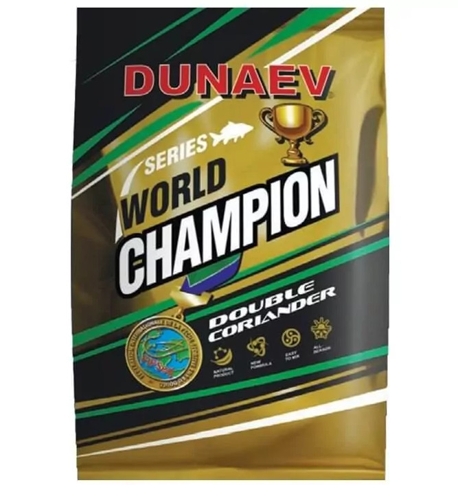 Фотография Прикормка Dunaev-World Champion 1кг Double Coriander