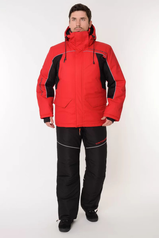 Фотография Костюм-попл. Triton Skif -40 (Таслан, Красно-черн) 60-62, рост 170-176