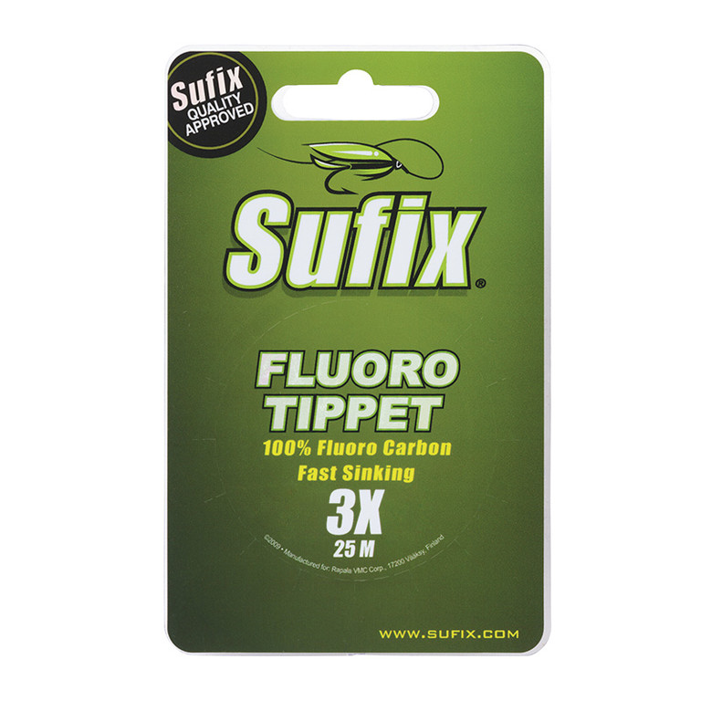 Фотография Леска SUFIX Fluoro Tippet прозрачная 25м 0.158мм 1,8кг