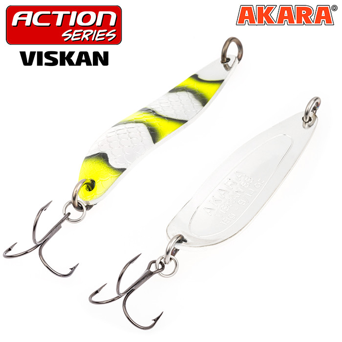 Фотография Блесна колеб. Akara Action Series Viskan 65 15гр. 4/7 oz. AB90