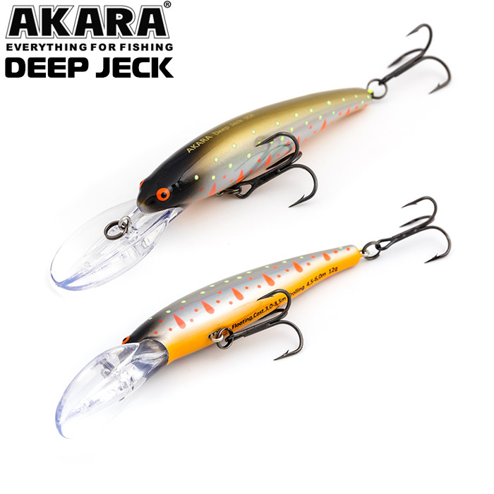 Фотография Воблер Akara Deep Jeck 90F 12гр. (3/7 oz 3,5 in) A110