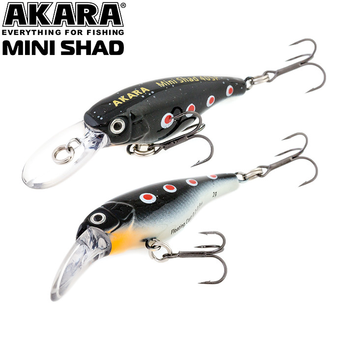 Фотография Воблер Akara Mini Shad 40SP 2,5гр. (1/11 oz 1,6 in) A150