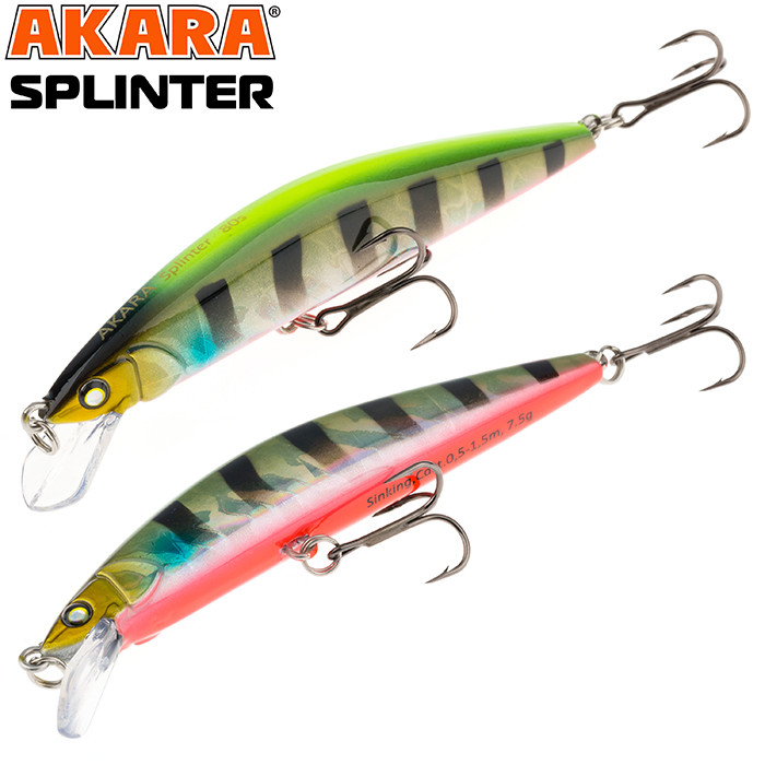 Фотография Воблер Akara Splinter 65S 5гр. (1/6 oz 2,6 in) A205