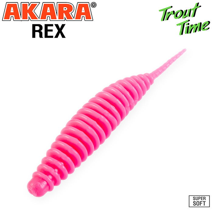 Фотография Силиконовая приманка Akara Trout Time REX 2 Tu-Frutti 420 (10 шт.)