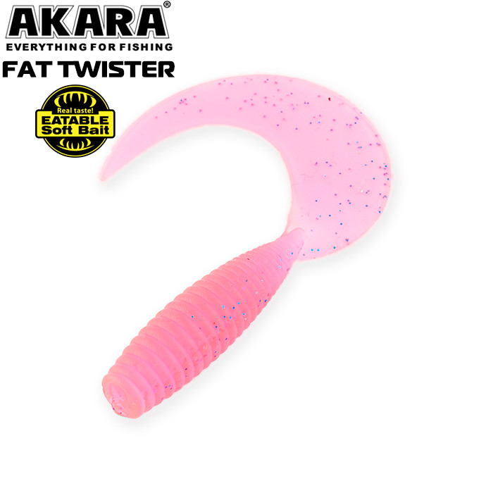 Фотография Твистер Akara Eatable Fat Twister 35 L7 (10 шт.)