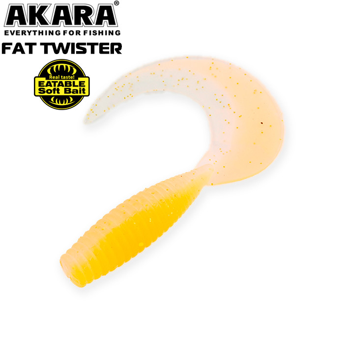 Фотография Твистер Akara Eatable Fat Twister 45 L2 (8 шт.)