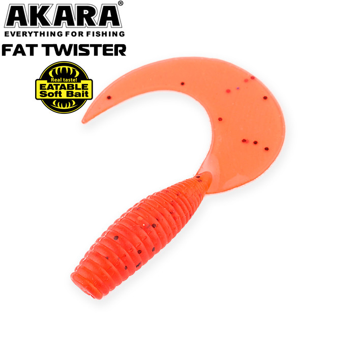 Фотография Твистер Akara Eatable Fat Twister 60 204 (6 шт.)