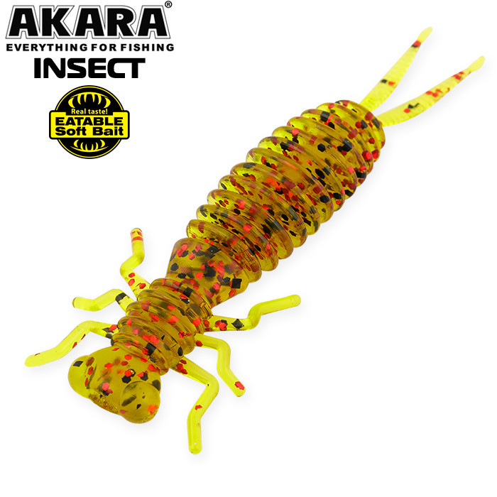 Фотография Твистер Akara Eatable Insect 50 K002 (5 шт.)