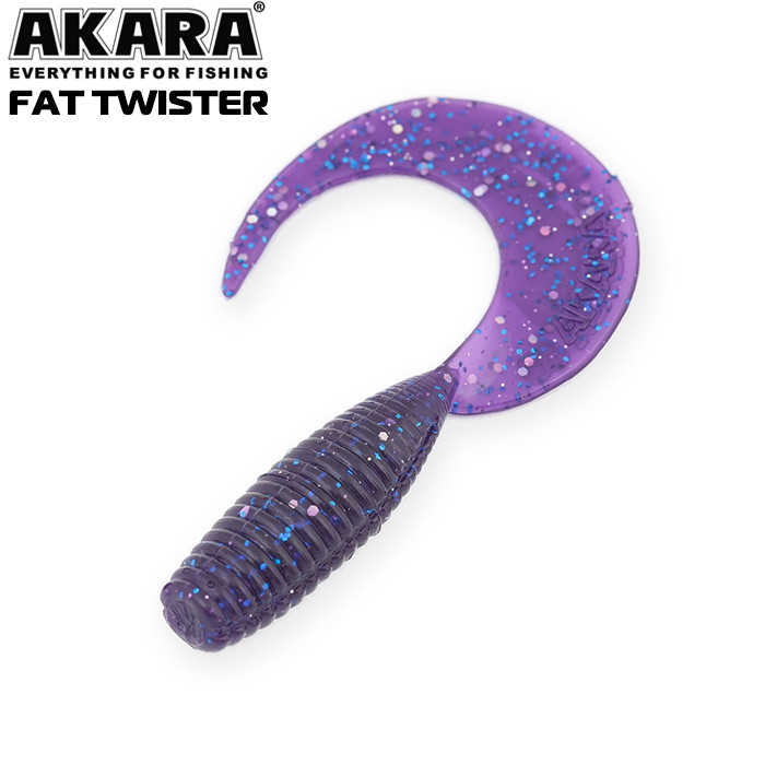 Фотография Твистер Akara Fat Twister 25 (T1) X040 (12 шт.)