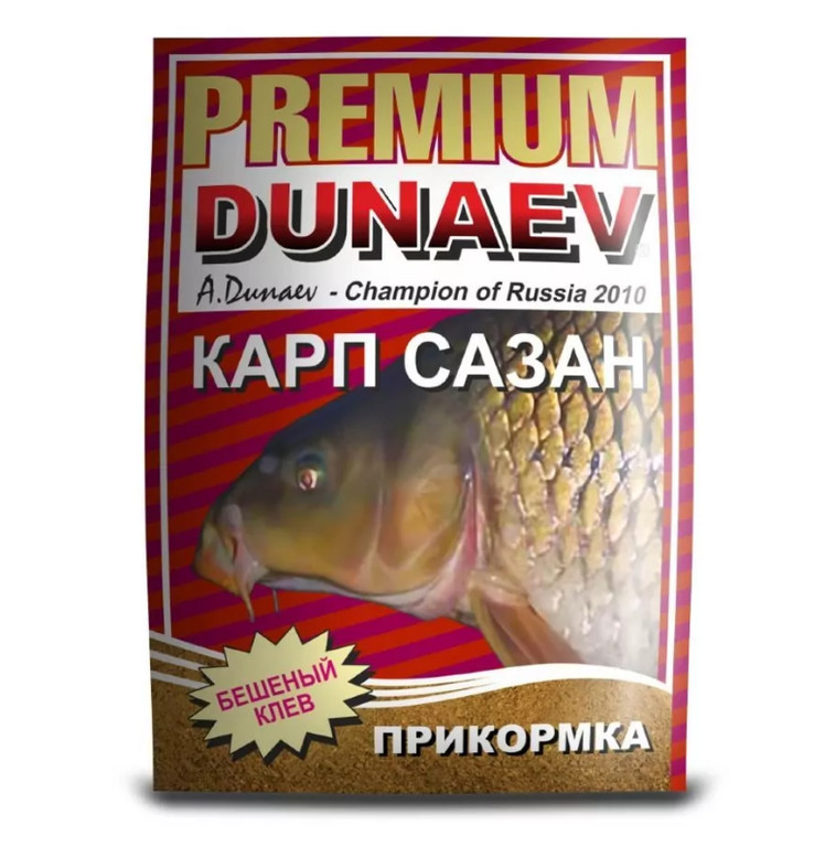 Фотография Прикормка Dunaev-Premium 1кг Карп-Сазан