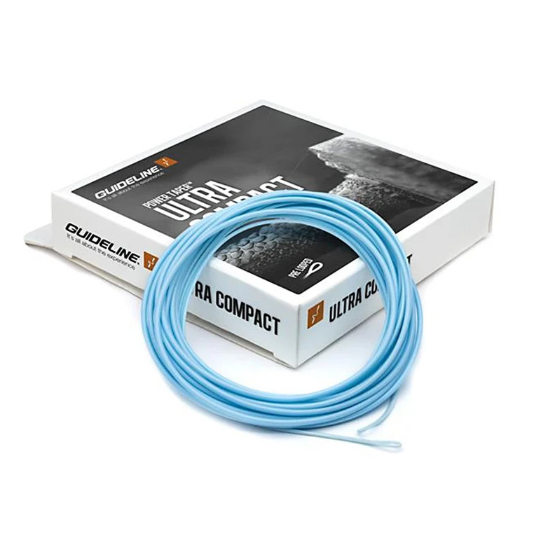 Фотография Шнур Guideline Power Taper Ultra Compact, #7/8F, 18g, Light Blue