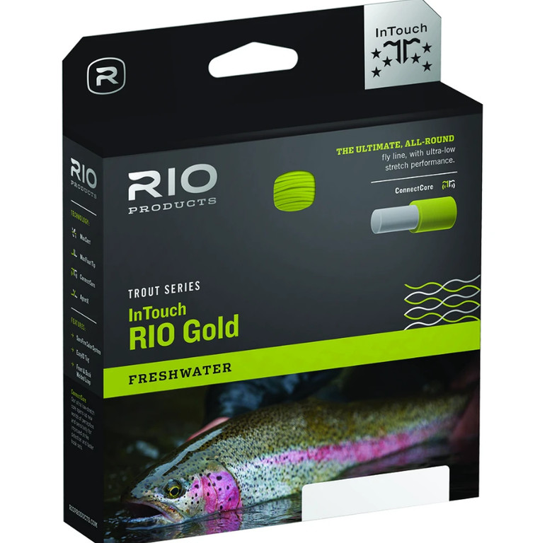 Фотография Шнур Rio Intouch Gold, WF5F, Moss/Gray/Gold