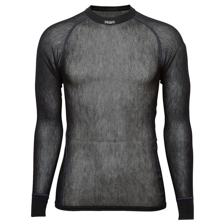 Фотография Термофутболка Brynje Wool Thermo Light Shirt, 3XL, Black