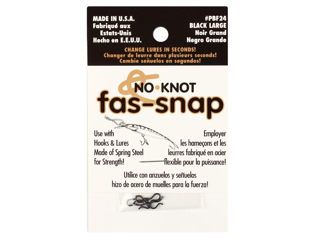Фотография Застежка Kipper No-Knot Fast-Snap Black Large