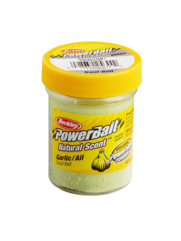 Фотография Паста Berkley PowerBait Natural Scent Garlic sunshine yellow 1290577
