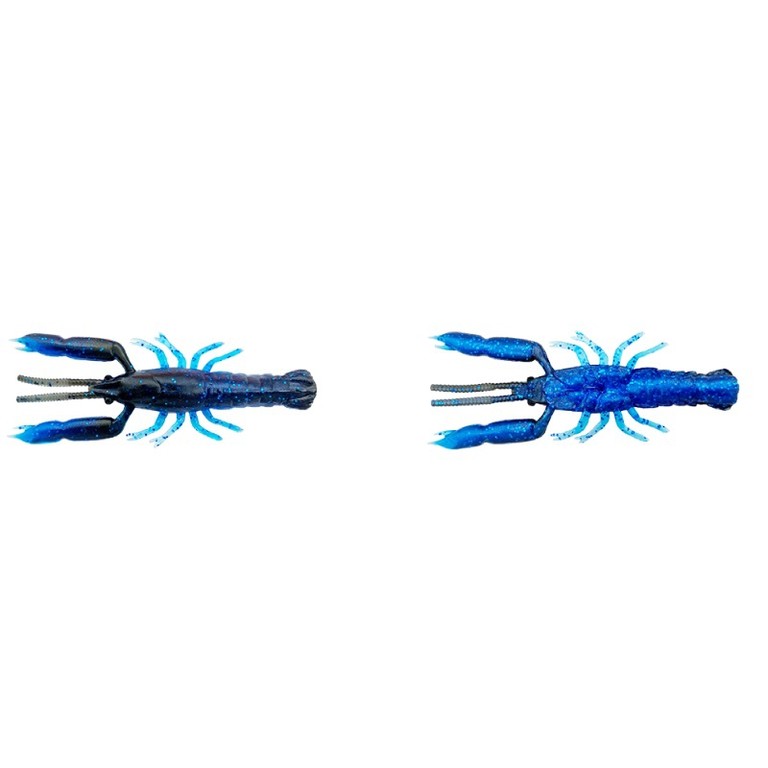Фотография Приманка SG 3D Crayfish Rattling 5.5cm 1.6g Blue Black 8pcs