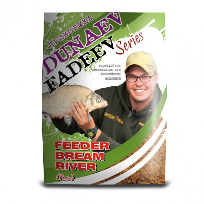 Фотография Прикормка Dunaev-Fadeev 1кг Feeder Bream River