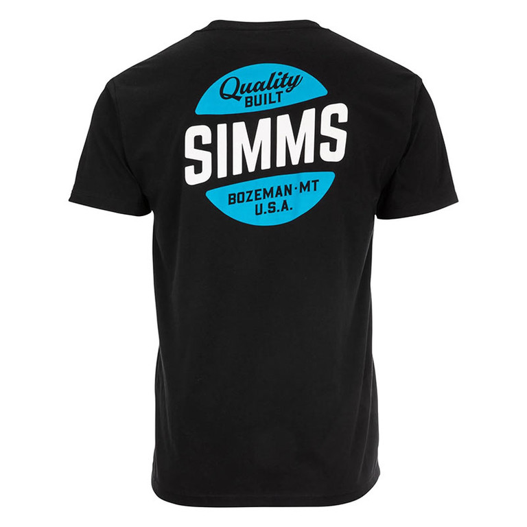 Фотография Футболка Simms Quality Built Pocket T-Shirt, Black, XXL