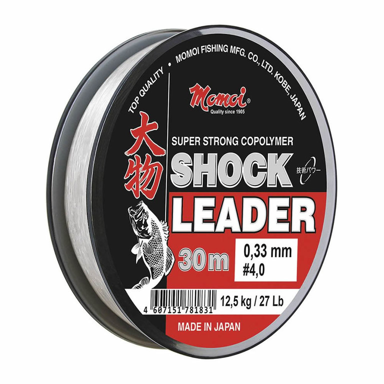 Фотография Леска Shock Leader 0,45мм, 20.0кг, 30м, прозрачная