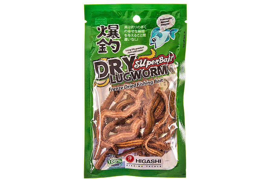 Фотография Наживка HIGASHI Dry Lugworm "SuperBait" (#Green)