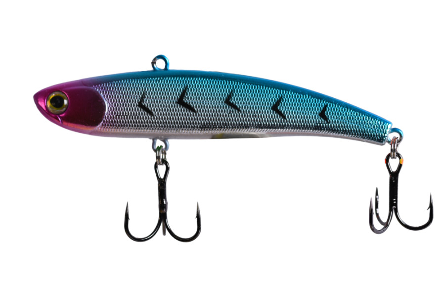 Фотография Виб ECOPRO Nemo Slim 80 мм 17г 047-Psychedelic Shad