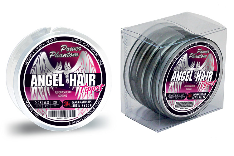 Фотография Леска Power Phantom ANGEL Hair Tippet CLEAR 0,20mm, 4,0kg 30m