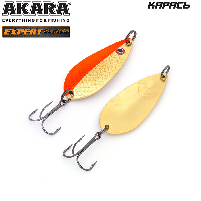 Фотография Блесна колеблющаяся Akara Expert Карась BL-KA65-18-15/GO