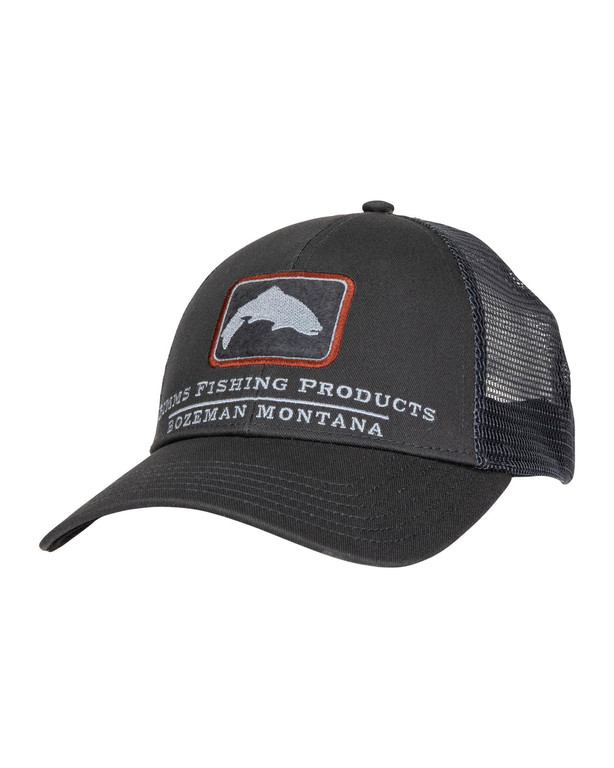 Фотография Кепка Simms Trout Icon Trucker, Carbon