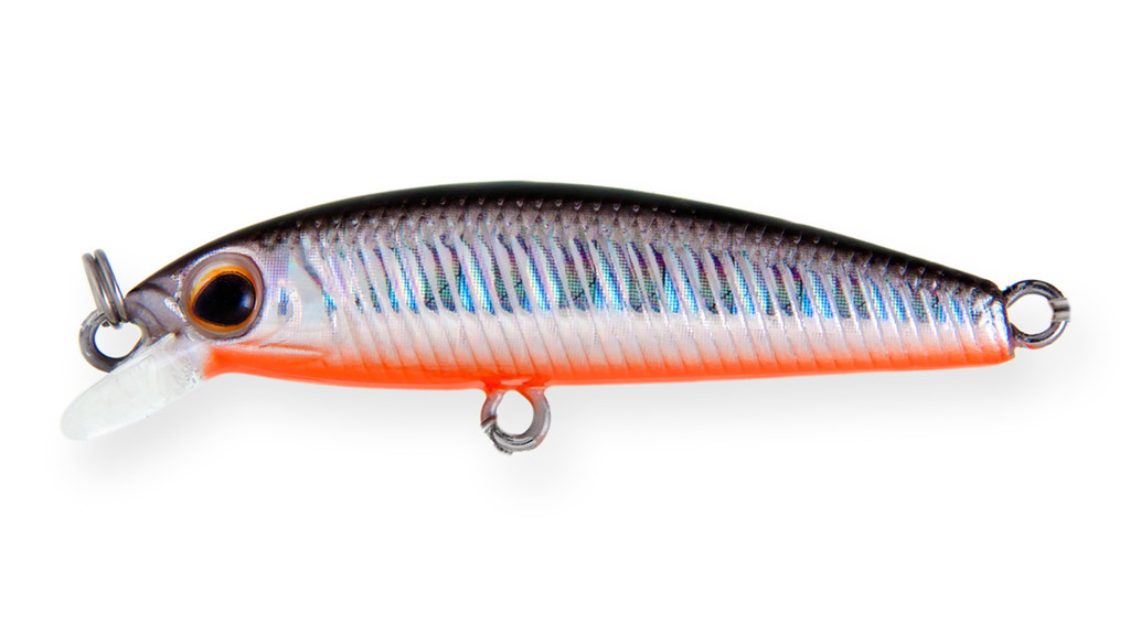 Фотография Воблер Strike Pro Twitchy Minnow 48 EG-103F#A70-713 Black Silver OB