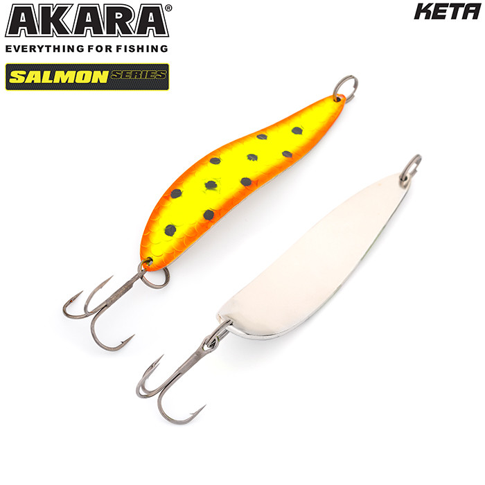 Фотография Блесна колебалка Akara Salmon Кета BL-KT85-26-9-NI