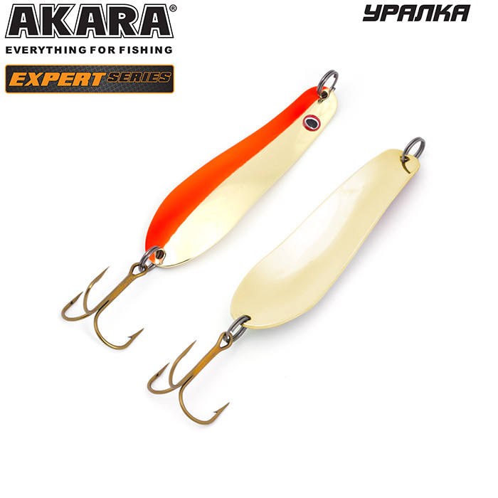 Фотография Блесна колеблющаяся Akara Expert Уралка BL-UR85-26-15/GO