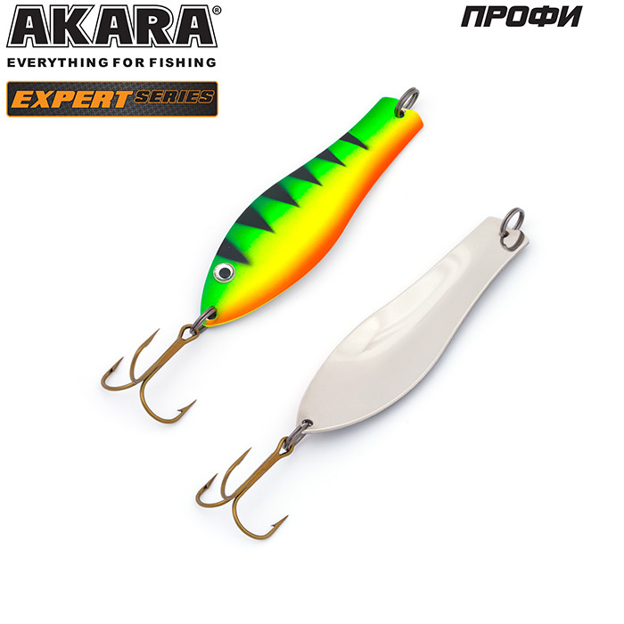Фотография Блесна колеблющаяся Akara Expert Профи BL-PR95-21-6/SIL