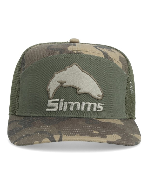 Фотография Кепка Simms Brown Trout 7-Panel, Olive
