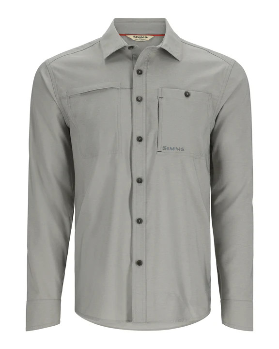 Фотография Рубашка Simms Challenger LS Shirt, Cinder, S