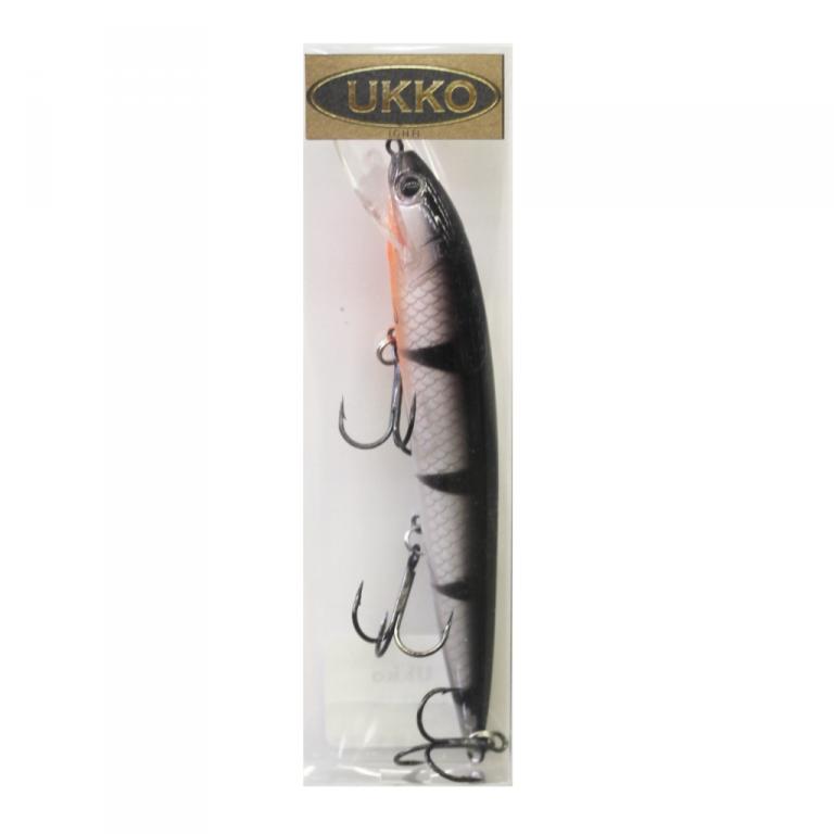 Фотография Воблер UKKO Striped silver shiner